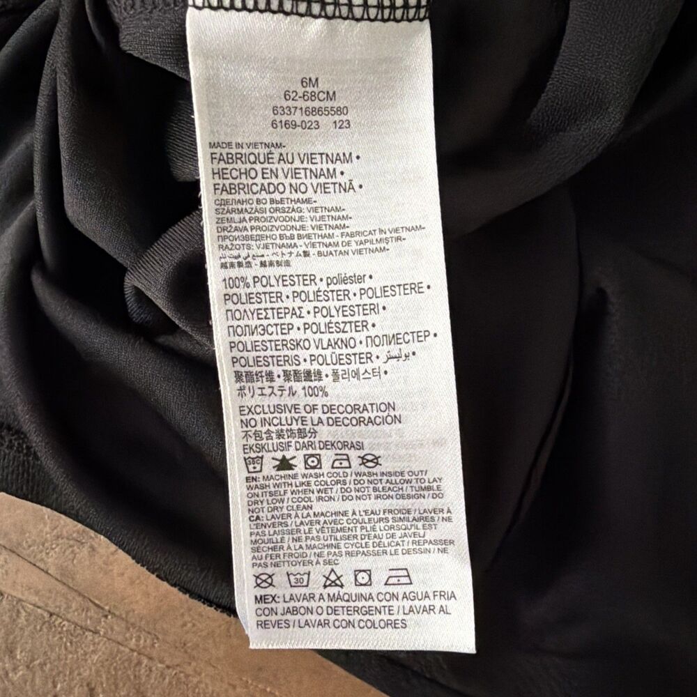 Nike Air Jordan Black #23 Romper Size 3-6 Months - Picture 7 of 7